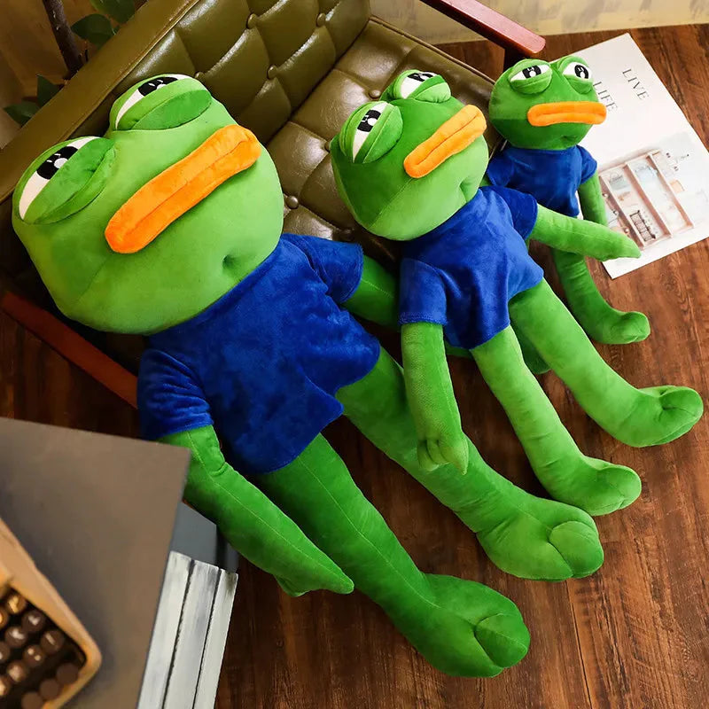 Plüschtier Pepe der Frosch – Kuscheltier - Stofftier