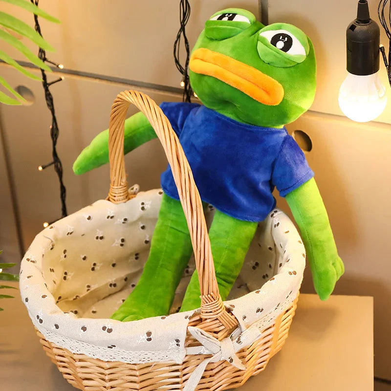 Plüschtier Pepe der Frosch – Kuscheltier - Stofftier