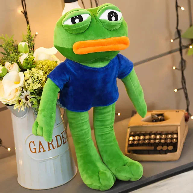 Plüschtier Pepe der Frosch – Kuscheltier - Stofftier