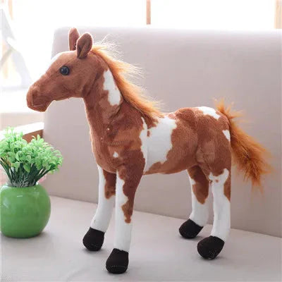 realistic horse stuffed animal 
