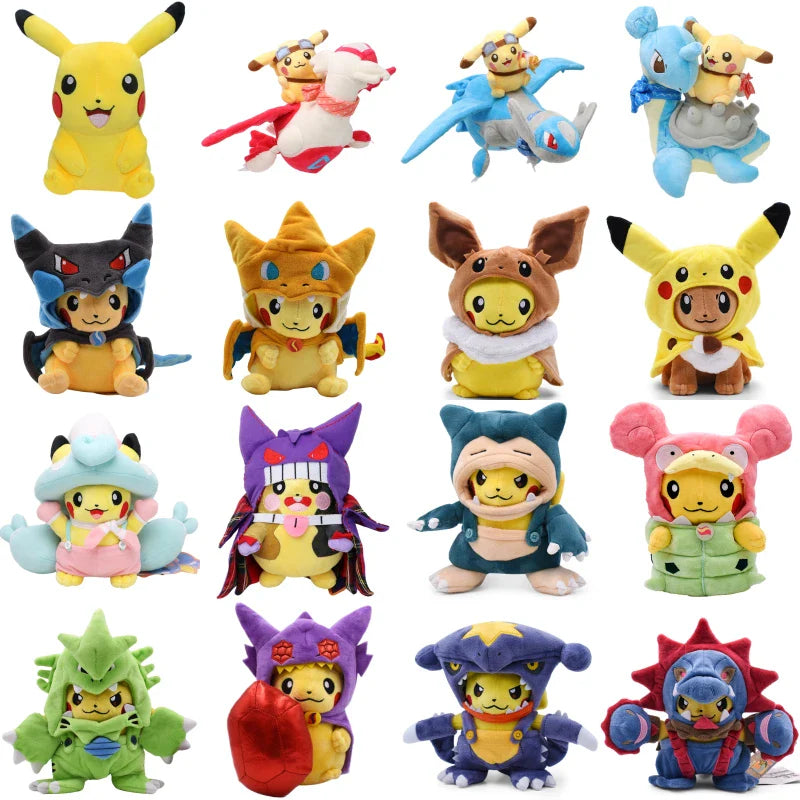 Plüschtier Pikachu in Verkleidung – Kuscheltier - Stofftier