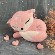 Plüschtier Pinker Fuchs – Kuscheltier - Stofftier weich