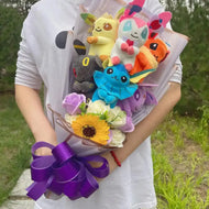 Plüschtier Pokemon Valentinstagsstrauß – Kuscheltier - Stofftier