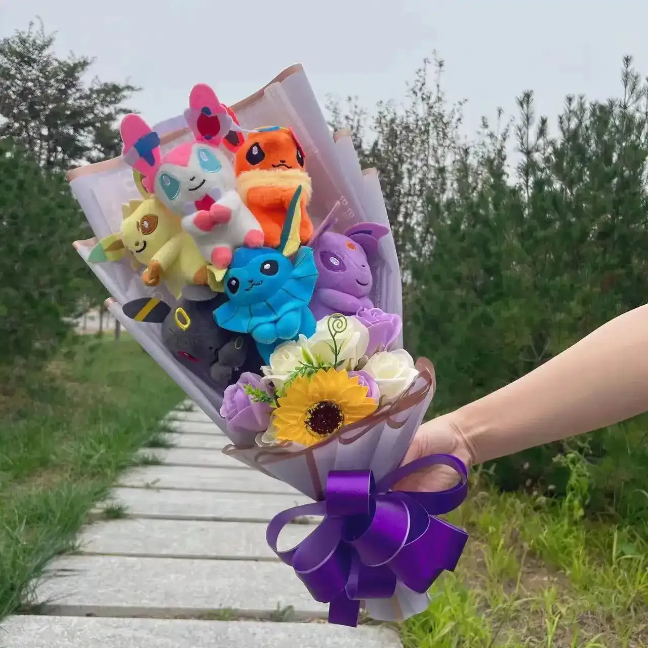 Plüschtier Pokemon Valentinstagsstrauß – Kuscheltier - Stofftier
