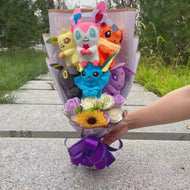 Plüschtier Pokemon Valentinstagsstrauß – Kuscheltier - Stofftier