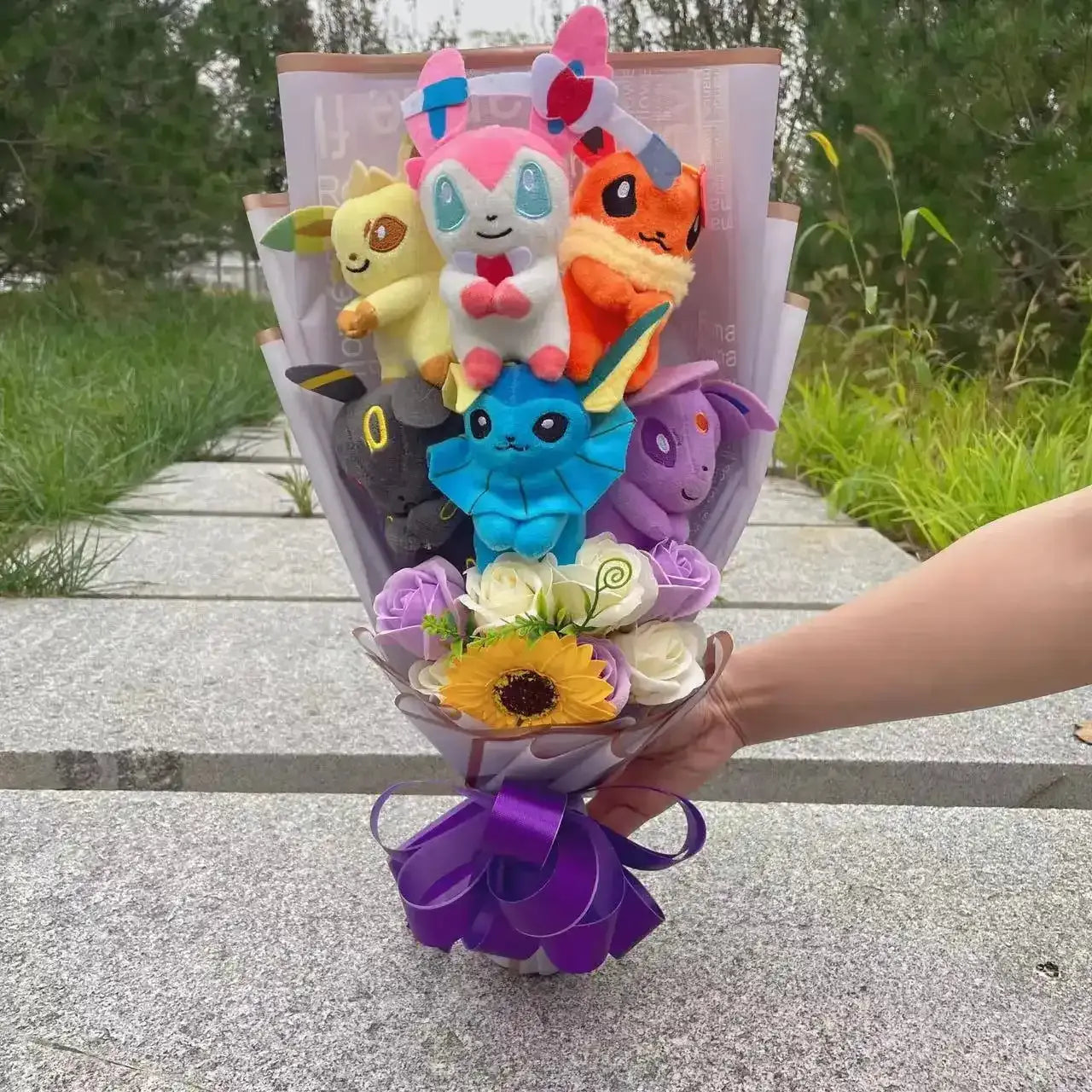 Plüschtier Pokemon Valentinstagsstrauß – Kuscheltier - Stofftier