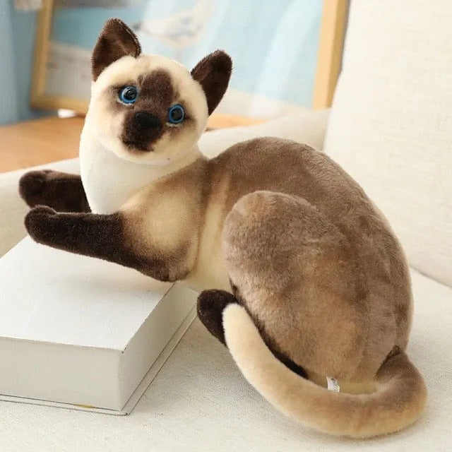 Plüschtier Realistische Katze – Kuscheltier - Stofftier