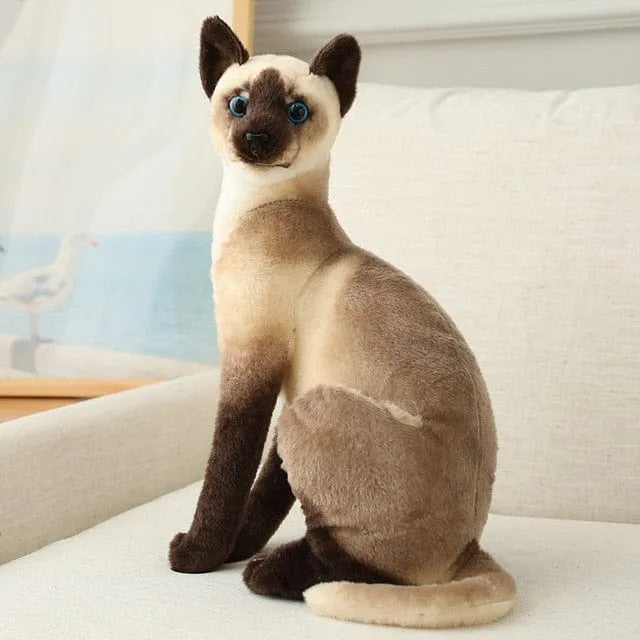 Plüschtier Realistische Katze – Kuscheltier - Stofftier