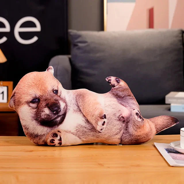 Realistic Dog Stuffed Animal 