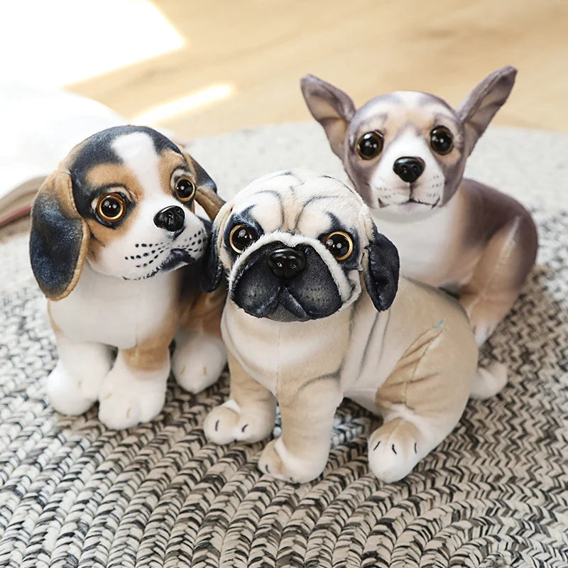 Plüschtier Realistischer Hund – Kuscheltier - Stofftier
