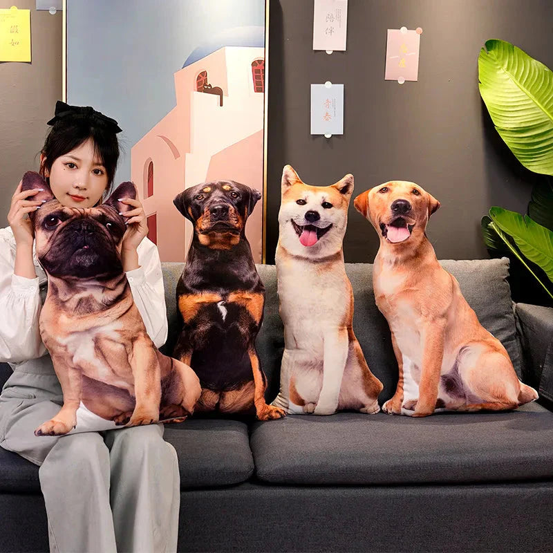 Realistic Dog Stuffed Animal 