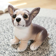 Plüschtier Realistischer Hund – Kuscheltier - Stofftier