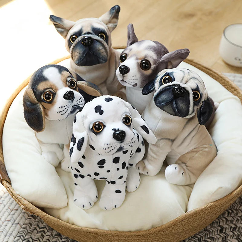 Plüschtier Realistischer Hund – Kuscheltier - Stofftier