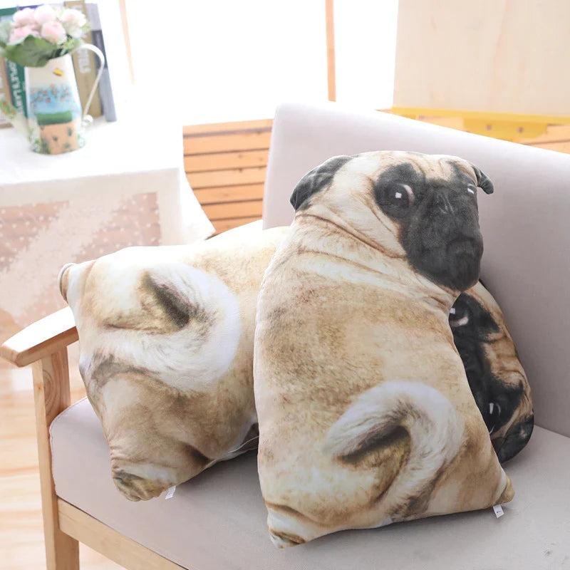 Plüschtier Realistischer Mops – Kuscheltier - Stofftier