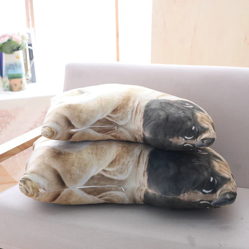 Plüschtier Realistischer Mops – Kuscheltier - Stofftier
