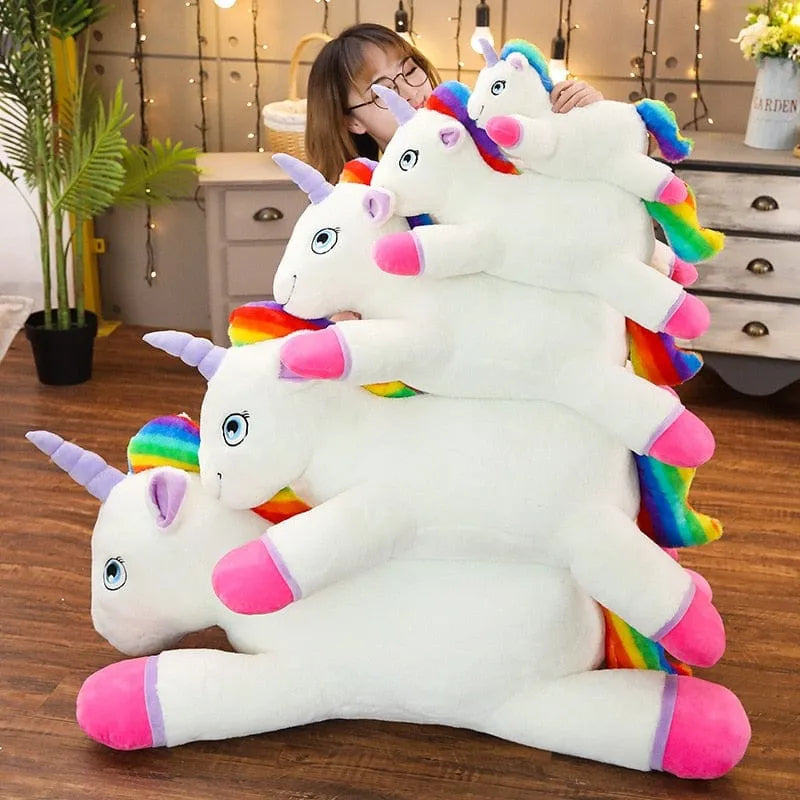 Plüschtier Regenbogen Einhorn – Kuscheltier - Stofftier