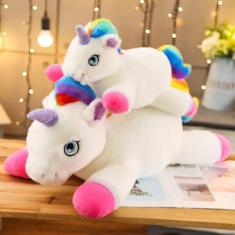 Plüschtier Regenbogen Einhorn – Kuscheltier - Stofftier