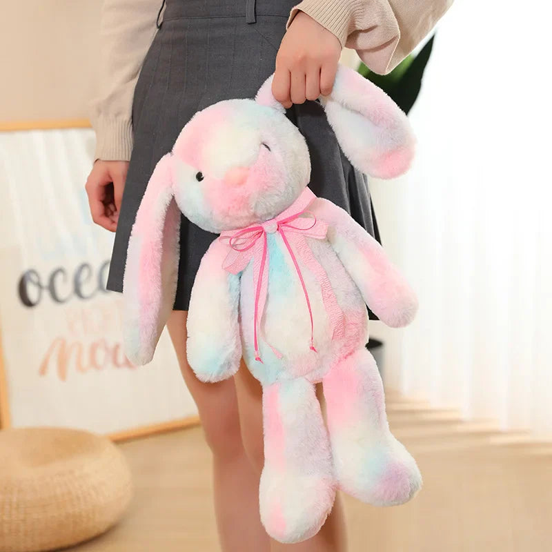Plüschtier Regenbogen Hase – Kuscheltier - Stofftier