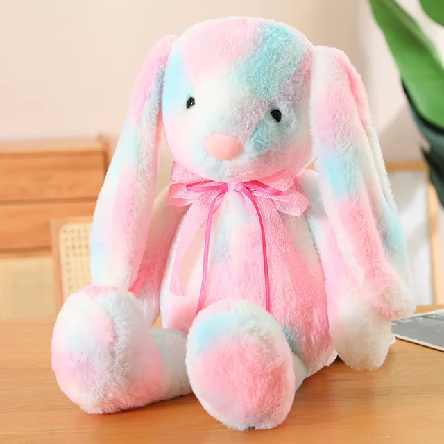 Plüschtier Regenbogen Hase – Kuscheltier - Stofftier