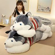 Plüschtier Riesen Husky – Kuscheltier - Stofftier weich