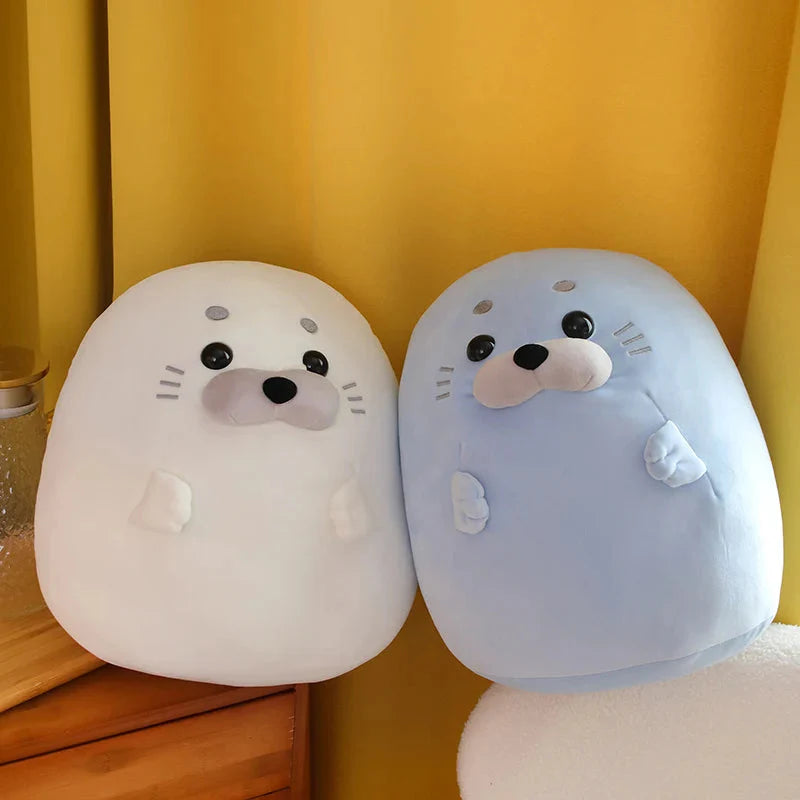 Round Seal Stuffed Animal 