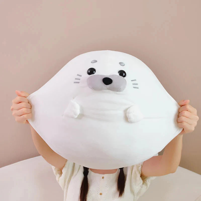 Round Seal Stuffed Animal 