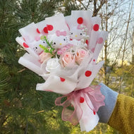 Plüschtier Sanrio Figuren Valentinstag Bouquet – Kuscheltier - Stofftier