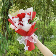 Plüschtier Sanrio Figuren Valentinstag Bouquet – Kuscheltier - Stofftier