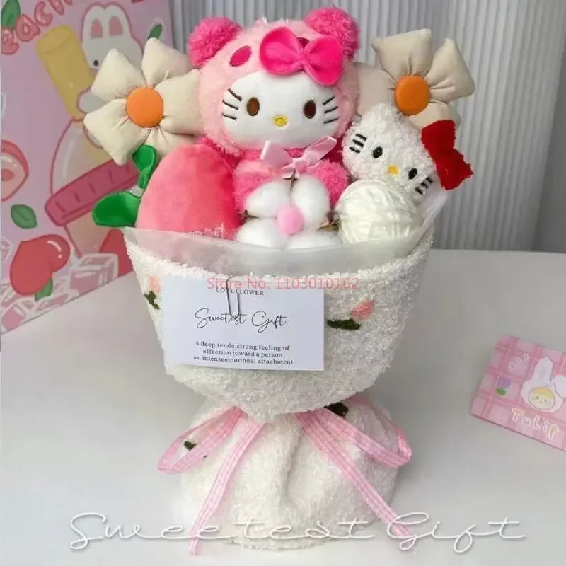 Plüschtier Sanrio Figuren Valentinstag Bouquet – Kuscheltier - Stofftier