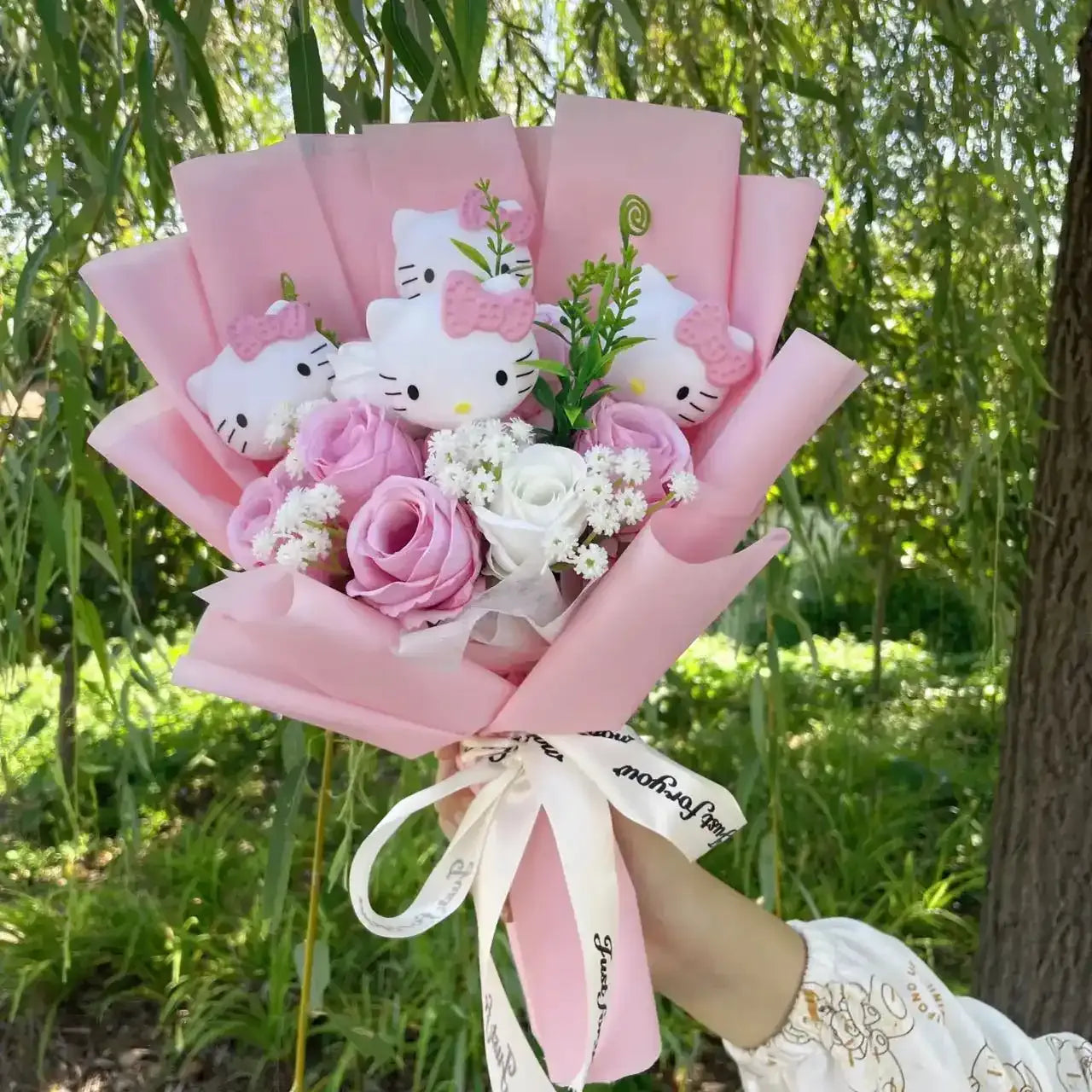 Plüschtier Sanrio Figuren Valentinstag Bouquet – Kuscheltier - Stofftier