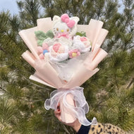 Plüschtier Sanrio Figuren Valentinstag Bouquet – Kuscheltier - Stofftier