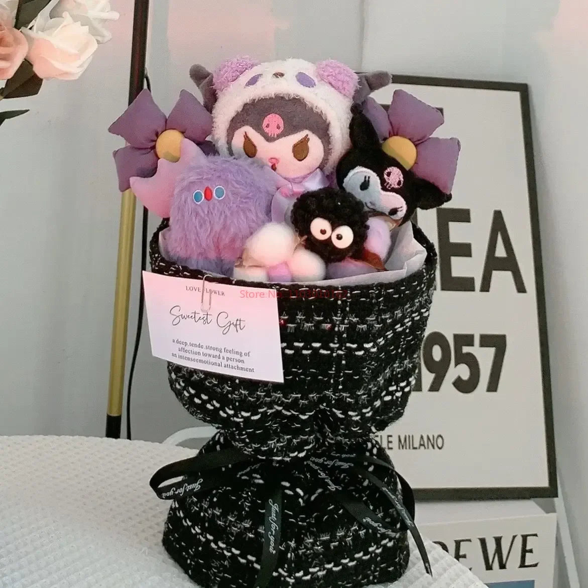 Plüschtier Sanrio Figuren Valentinstag Bouquet – Kuscheltier - Stofftier