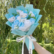 Plüschtier Sanrio Figuren Valentinstag Bouquet – Kuscheltier - Stofftier
