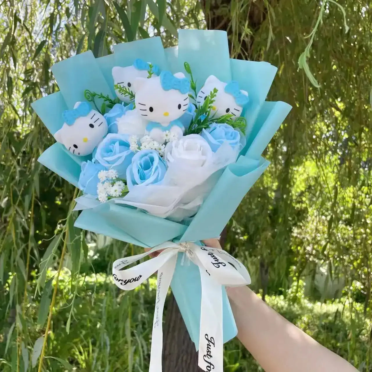 Plüschtier Sanrio Figuren Valentinstag Bouquet – Kuscheltier - Stofftier