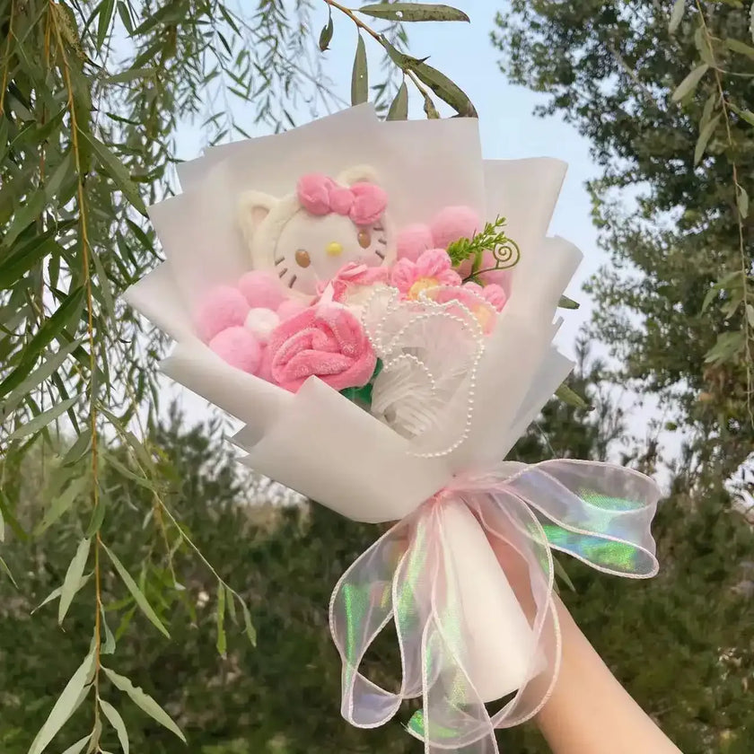 Plüschtier Sanrio Figuren Valentinstag Bouquet – Kuscheltier - Stofftier