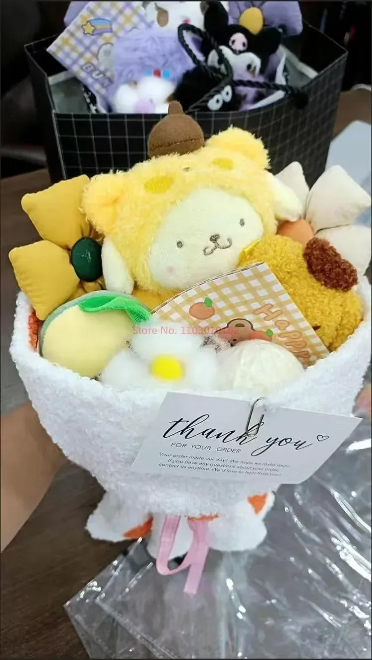 Plüschtier Sanrio Figuren Valentinstag Bouquet – Kuscheltier - Stofftier