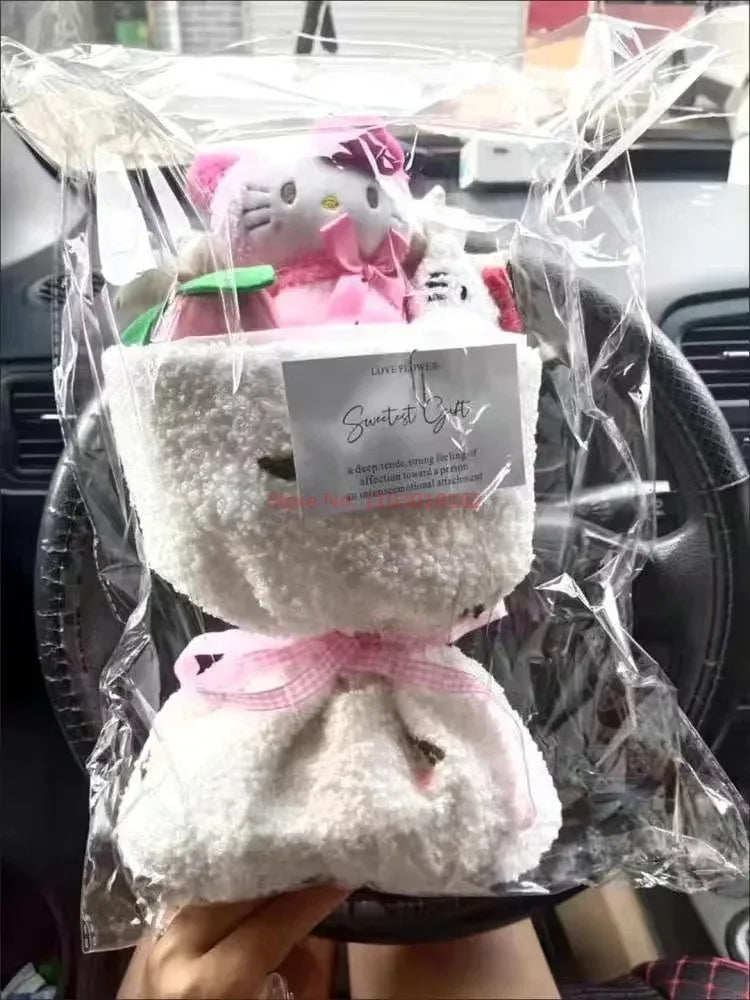 Plüschtier Sanrio Figuren Valentinstag Bouquet – Kuscheltier - Stofftier