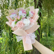 Plüschtier Sanrio Figuren Valentinstag Bouquet – Kuscheltier - Stofftier