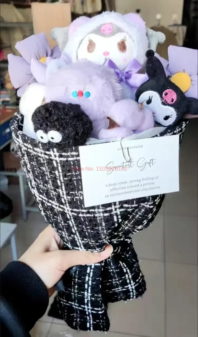 Plüschtier Sanrio Figuren Valentinstag Bouquet – Kuscheltier - Stofftier