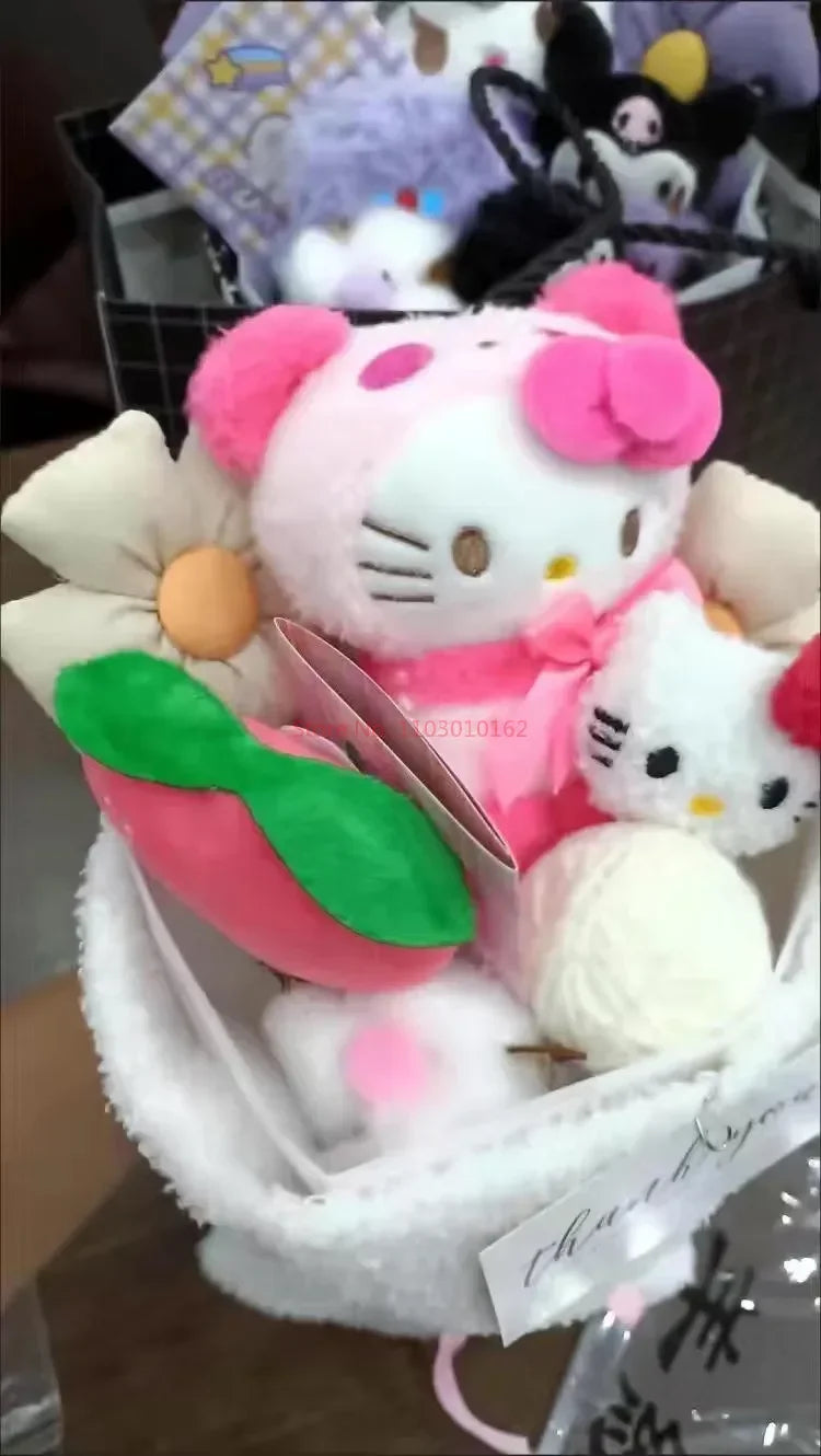 Plüschtier Sanrio Figuren Valentinstag Bouquet – Kuscheltier - Stofftier