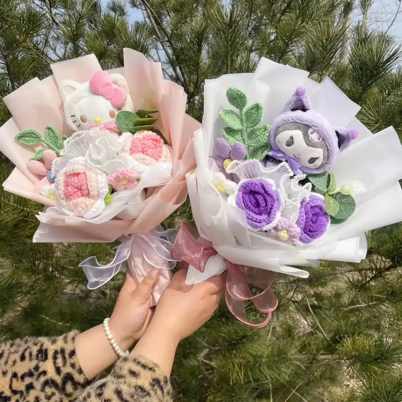 Plüschtier Sanrio Figuren Valentinstag Bouquet – Kuscheltier - Stofftier