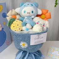 Plüschtier Sanrio Figuren Valentinstag Bouquet – Kuscheltier - Stofftier