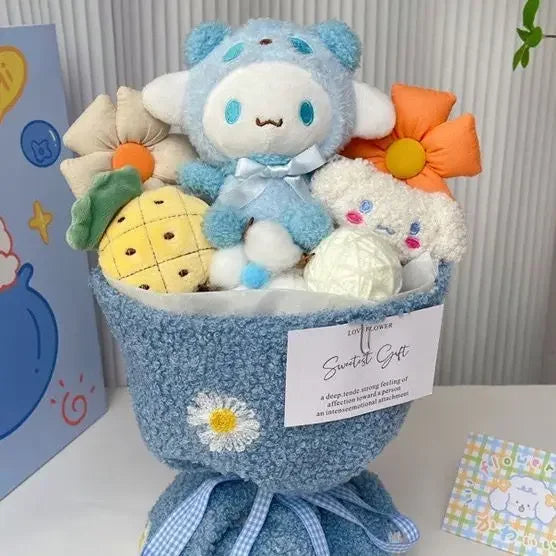 Plüschtier Sanrio Figuren Valentinstag Bouquet – Kuscheltier - Stofftier