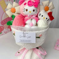 Plüschtier Sanrio Figuren Valentinstag Bouquet – Kuscheltier - Stofftier