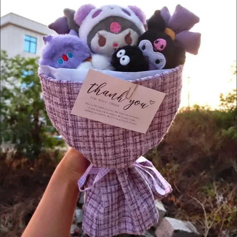 Plüschtier Sanrio Figuren Valentinstag Bouquet – Kuscheltier - Stofftier