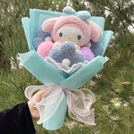 Plüschtier Sanrio Figuren Valentinstag Bouquet – Kuscheltier - Stofftier