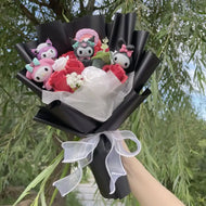 Plüschtier Sanrio Figuren Valentinstag Bouquet – Kuscheltier - Stofftier