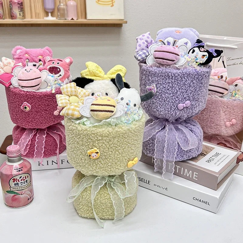 Plüschtier Sanrio Valentinstagsstrauß – Kuscheltier - Stofftier