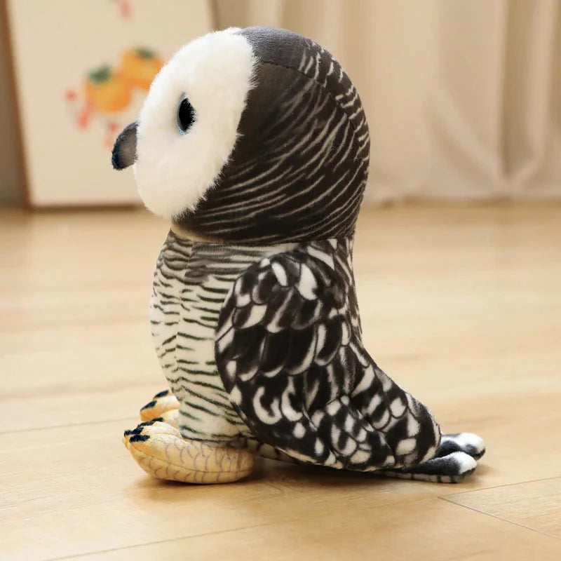 Plüschtier Schleiereule – Kuscheltier - Stofftier weich