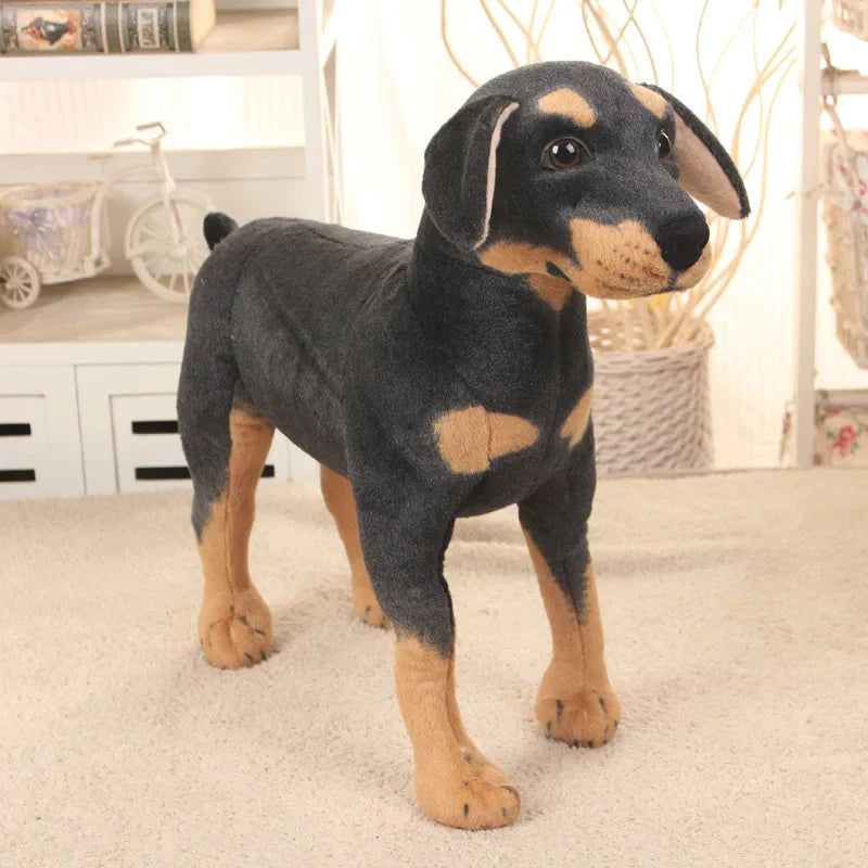 Plüschtier Schwarzbrauner Coonhound – Kuscheltier - Stofftier